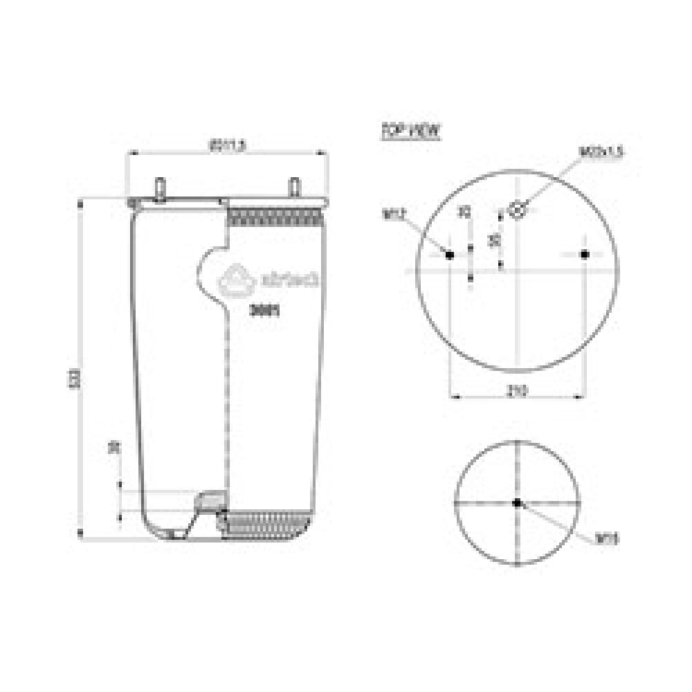 120222 / 3881 P  Service Assembly