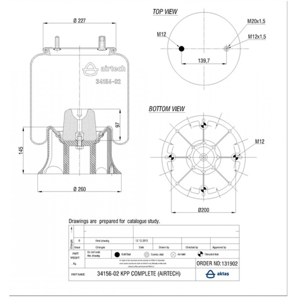 131902 / 34156-02 CPP Pistonlu