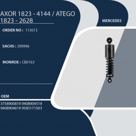 MERCEDES AXOR 1823 - 4144 / ATEGO 1823 - 2628 113013