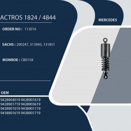 MERCEDES ACTROS 1824 / 4844 113014