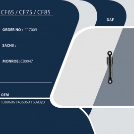 DAF CF65 / CF75 / CF85 117009