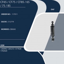 DAF CF65 / CF75 / CF85 / 65 / 75 / 85 117011