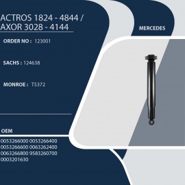 MERCEDES ACTROS 1824 - 4844 / AXOR 3028 - 4144 123001