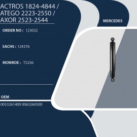 MERCEDES ACTROS 1824-4844 / ATEGO 2223-2550 / AXOR 2523-2544 123032