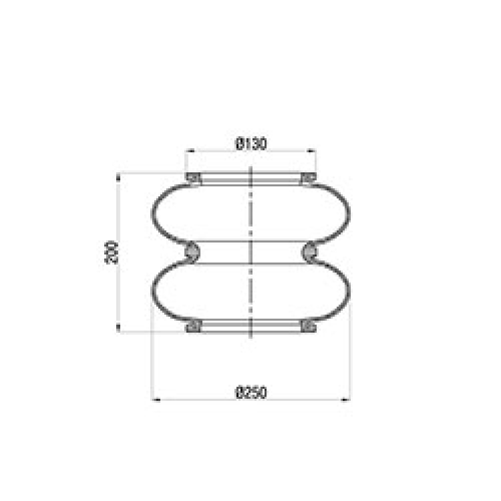 140589 / A2 250/R01 Hyd Katlı