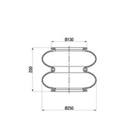 140589 / A2 250/R01 Hyd Katlı