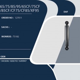 DAF 65/75/85/95/65CF/75CF/85CF/CF75/CF85/XF95 127011