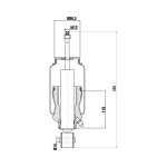17000081 / A 3001105 K1 Cabin Air Springs