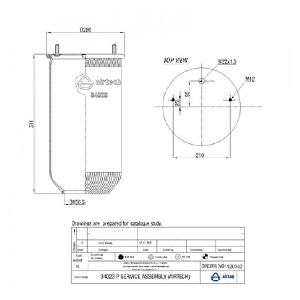120342 / 34023 P  Service Assembly