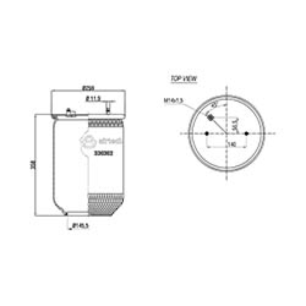 123622 / 330302-B P  Service Assembly