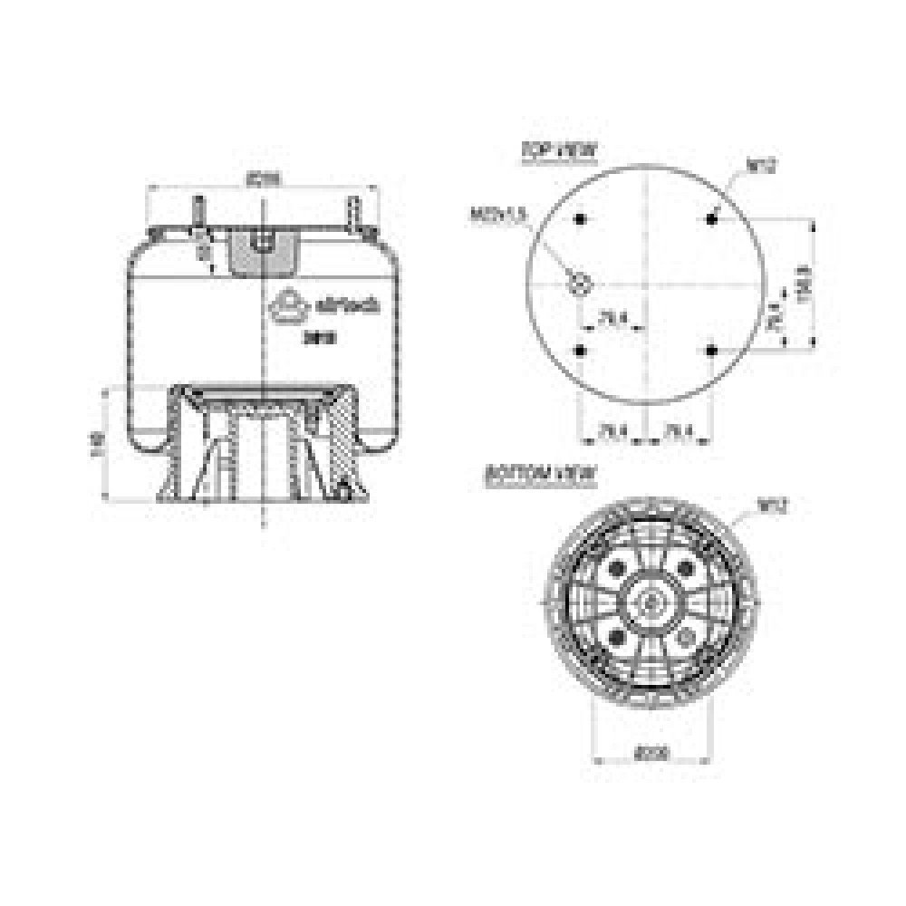 133952 / 3810 CPP Pistonlu