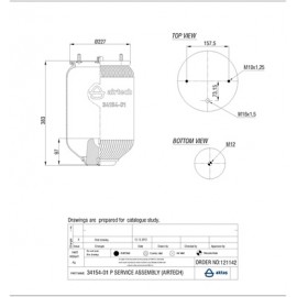 121142 / 34154-01 P  Service Assembly