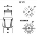 17001262 / USA Cabin Air Spring (Airtech) Kabin