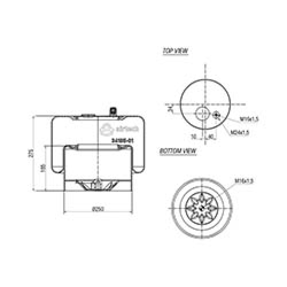 132172 / 34185-01 C Pistonlu