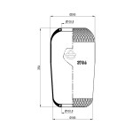 110721 / 3786 Roll Körük