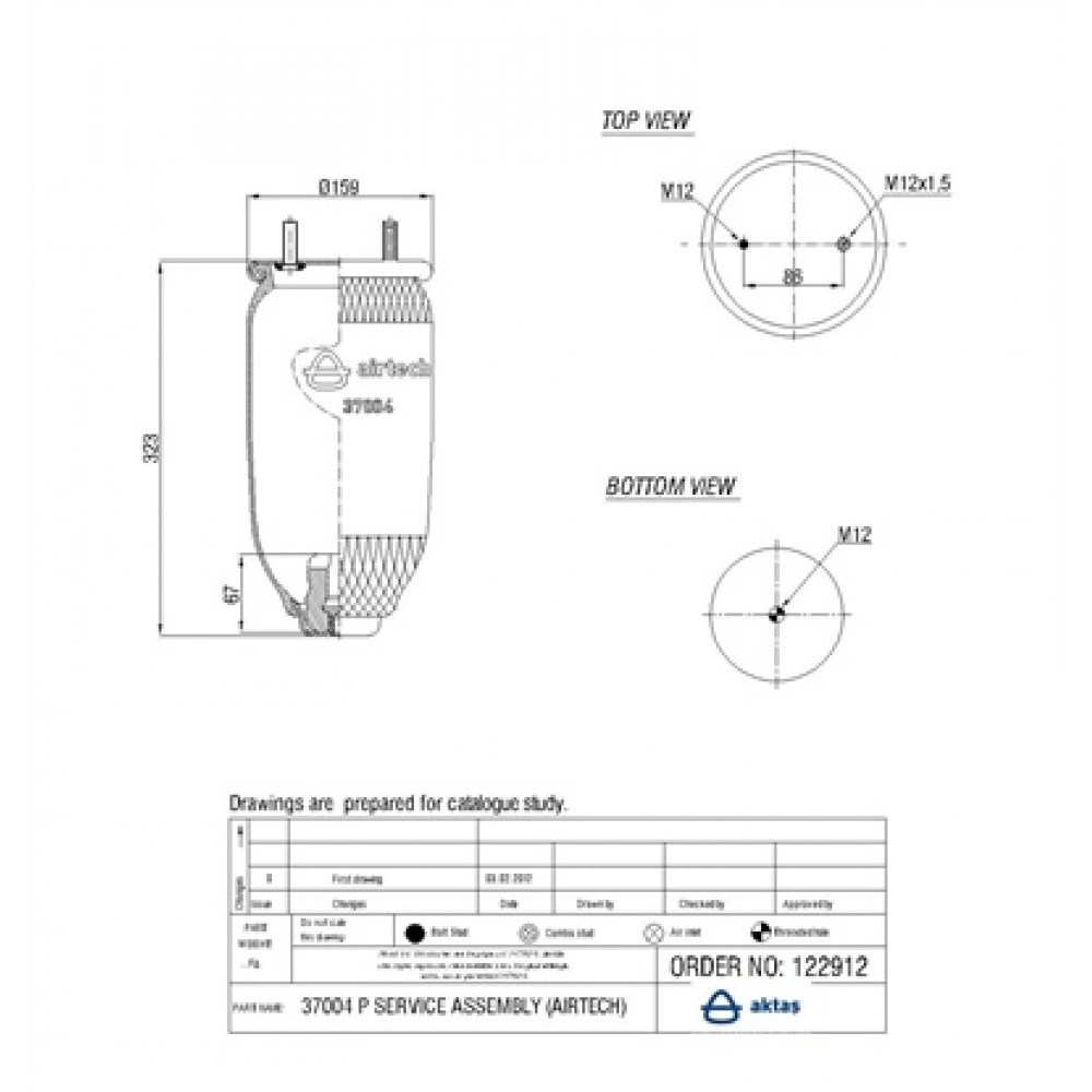 122472 / 34644 P  Service Assembly