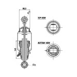17000401 / A 3001302 K1 Cabin Air Springs