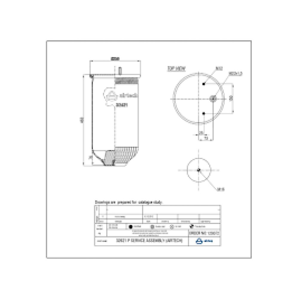 120072 / 32621 P  Service Assembly