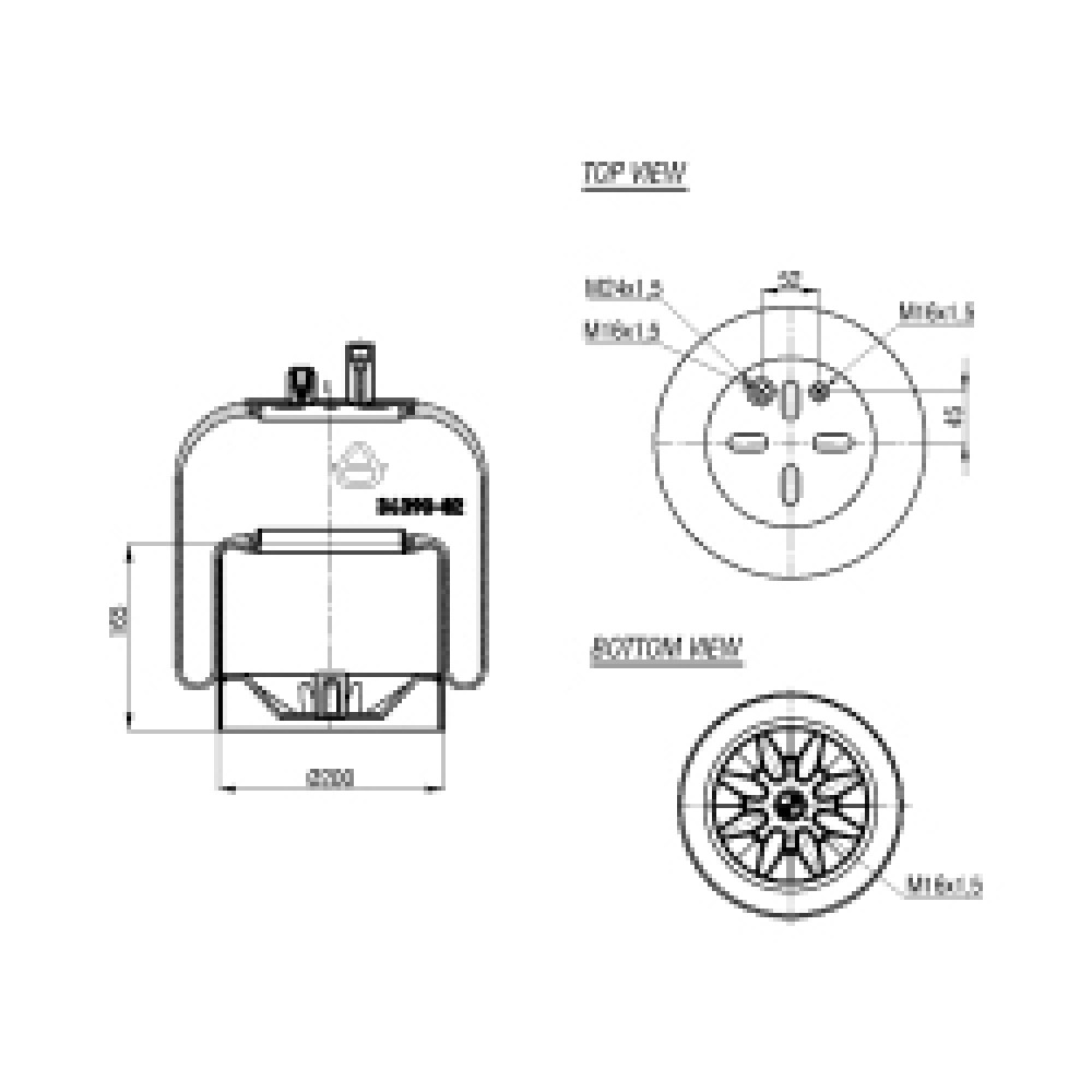 131001 / 34390-02 Complete Air Springs