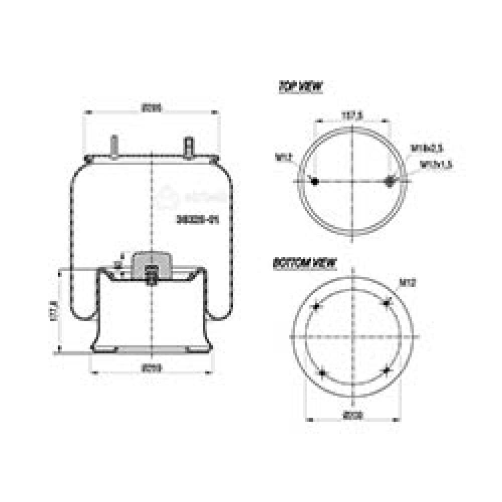 137382 / 38325-01 C (095.0372) Pistonlu