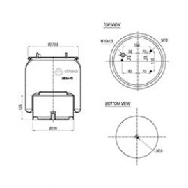 133112 / 3836-11 C Pistonlu