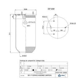 120042 / 3811 P  Service Assembly