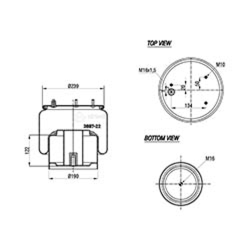 136612 / 3887-22 C Pistonlu