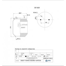 123412 / 330307 P  Service Assembly