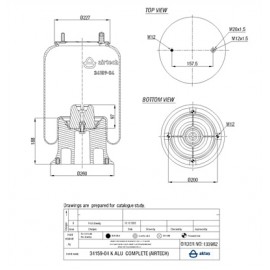 133962 / 34159-04 C-ALU Pistonlu