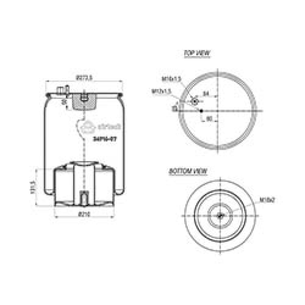 133212 / 34916-07 C Pistonlu