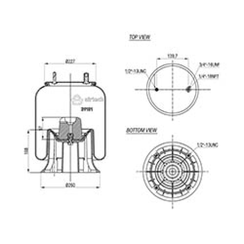 132072 / 39101 C ALU Pistonlu