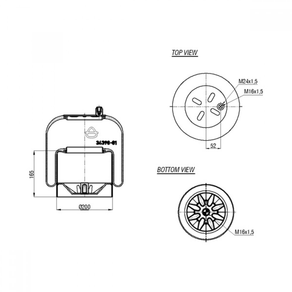 130981 / 34390-01 Complete Air Springs