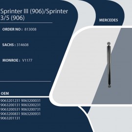 MERCEDES Sprinter III (906)/Sprinter 3/5 (906) 813008