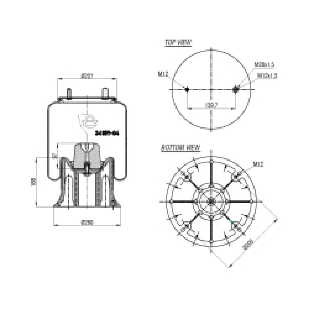 131121 / 34159-04 Complete Air Springs