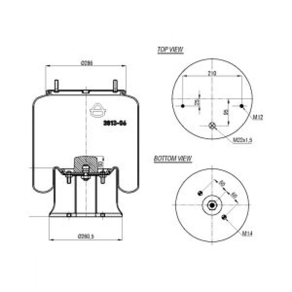 132401 / 3813-06 Complete Air Springs