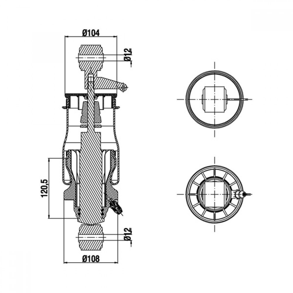17000521 / A 3001405 K1 Cabin Air Springs
