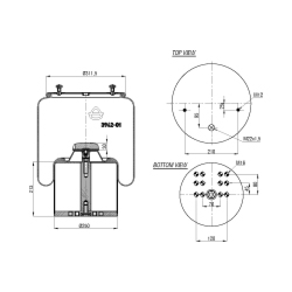 130801 / 3942-01 Complete Air Springs
