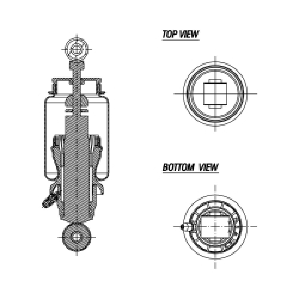 17001231 /  Cabin Air Springs