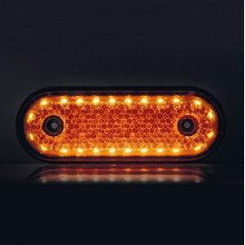 BAD 214-RFK / 24 Ledki & Reflektör Side Marker Lamba