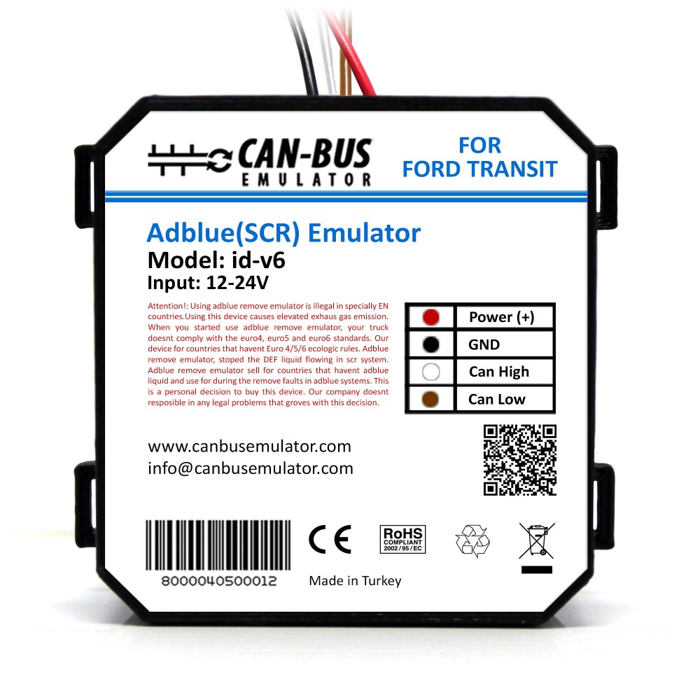 Ford Transit Euro 6 Adblue İptali