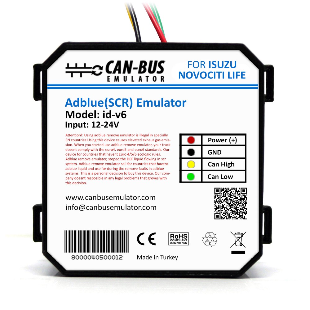 Isuzu Novociti Life Euro 6 Adblue İptali