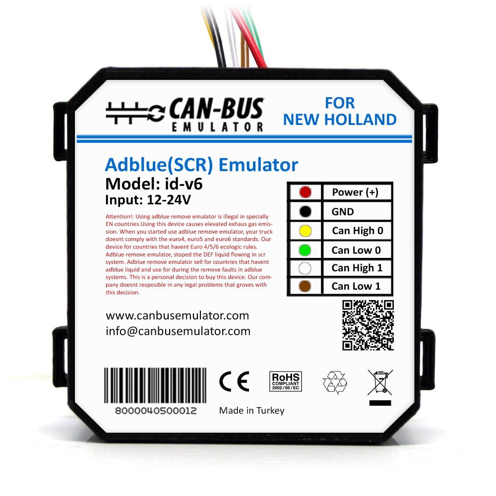 New Holland Euro 6 Adblue İptali