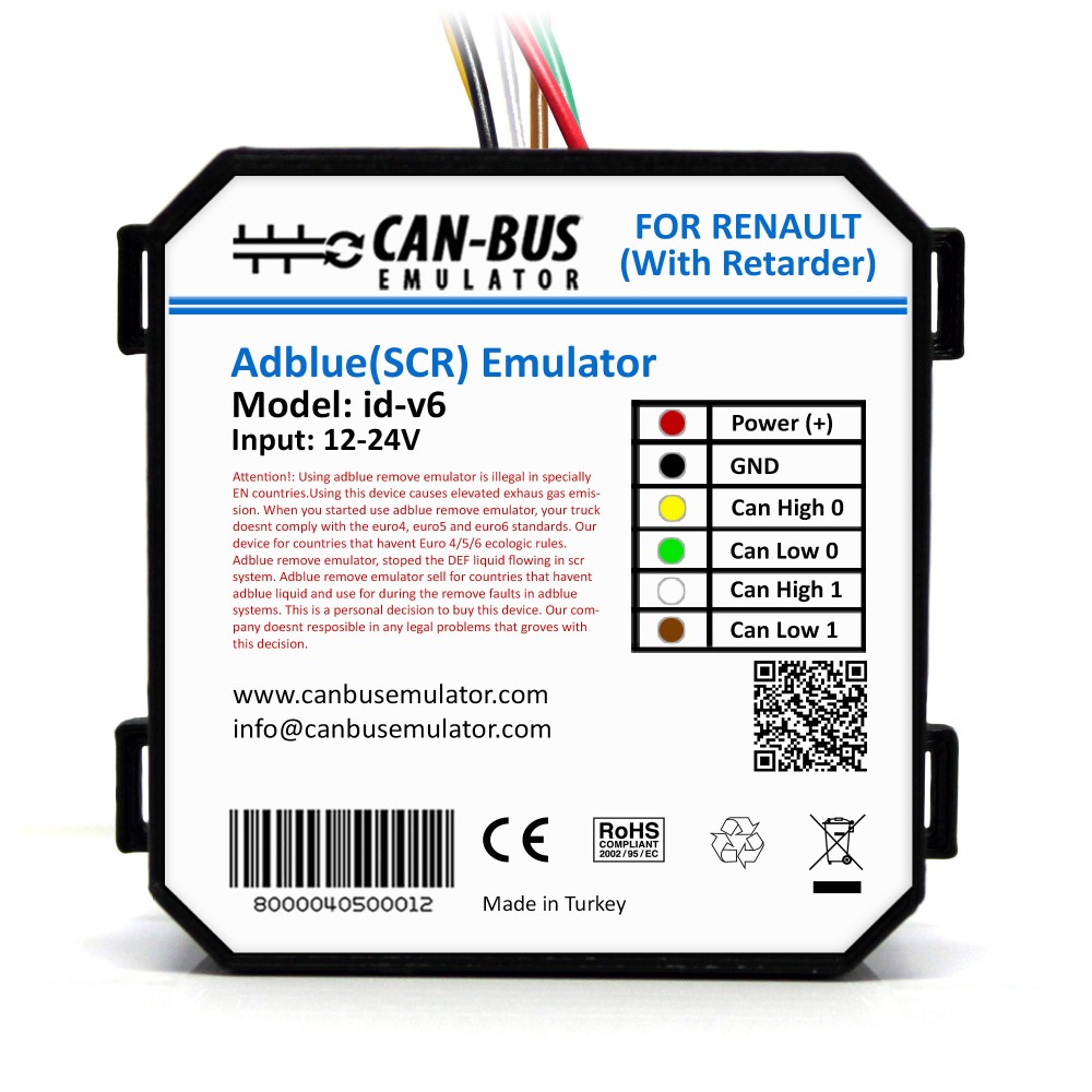 Renault Euro 6 Adblue İptali (Retarderli Araçlar)