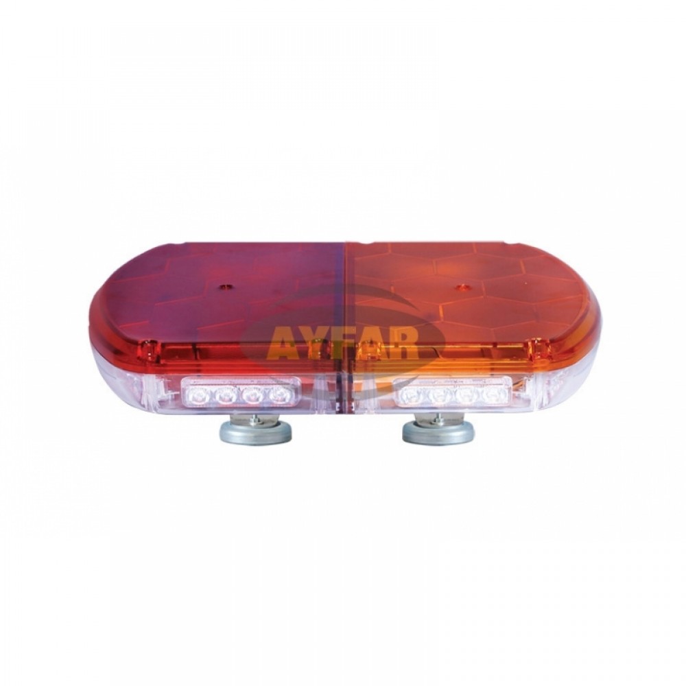 TR101.04 TRAFİK İKAZ LAMBA LED SARI-KIRMIZI