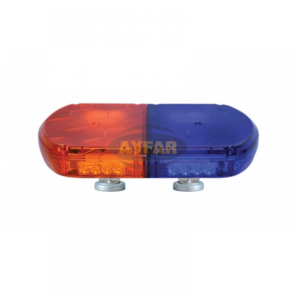 TR101.15 TRAFİK İKAZ LAMBA LED SARI-MAVİ (KOMPLE RENKLİ)