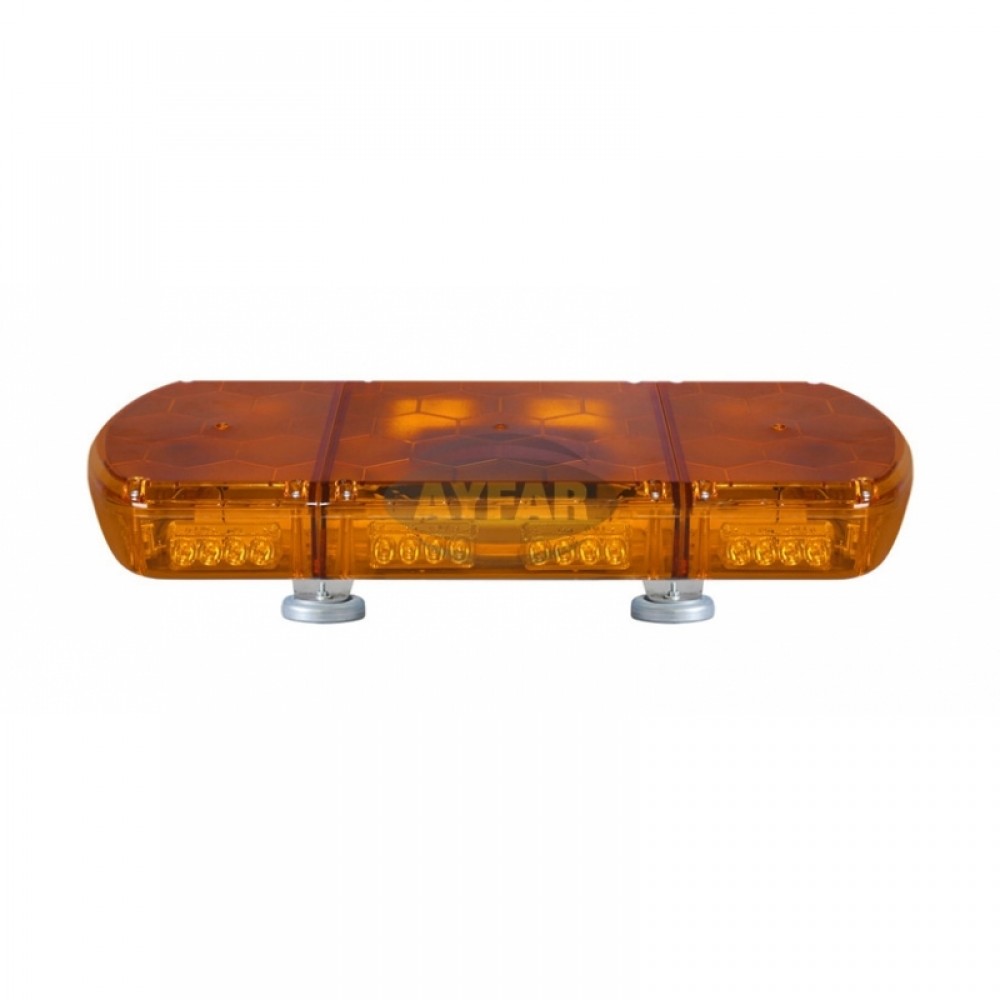 TR102.11 TRAFİK İKAZ LAMBA LED SARI-SARI (KOMPLE RENKLİ)