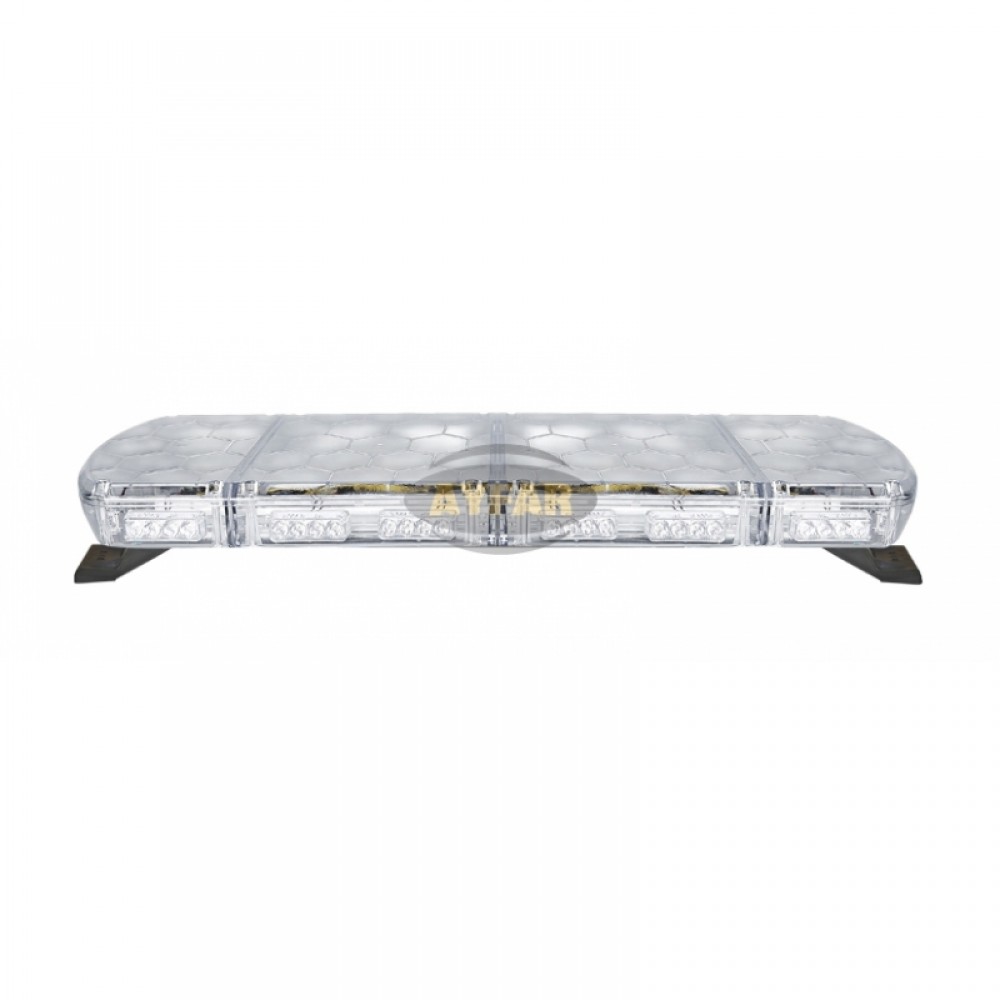 TR103.21 TRAFİK İKAZ LAMBA LED SARI-SARI (KOMPLE ŞEFFAF)