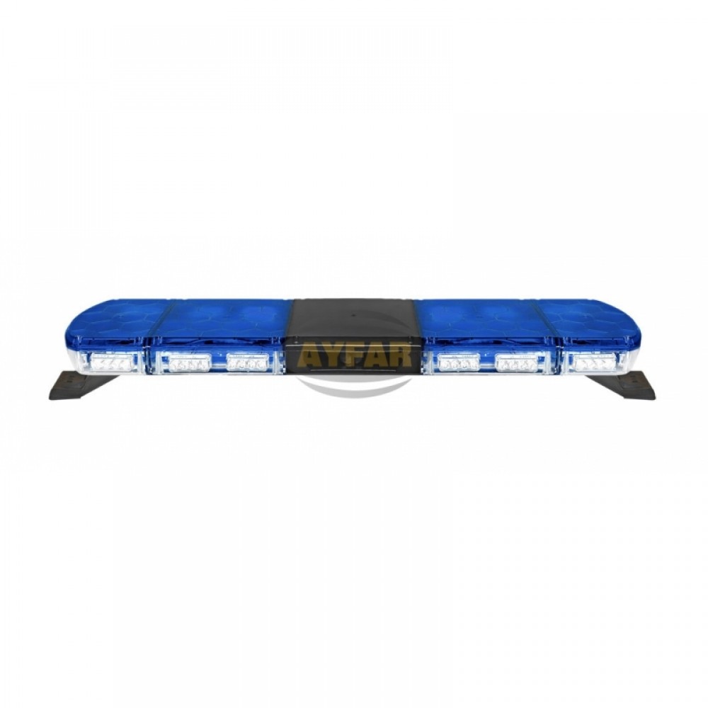 TR104.63 TRAFİK İKAZ LAMBA LED MAVİ-MAVİ (HOPARLÖRLÜ)