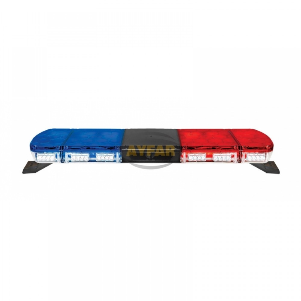 TR104.76 TRAFİK İKAZ LAMBA LED MAVİ-KIRMIZI (HOPARLÖRLÜ)