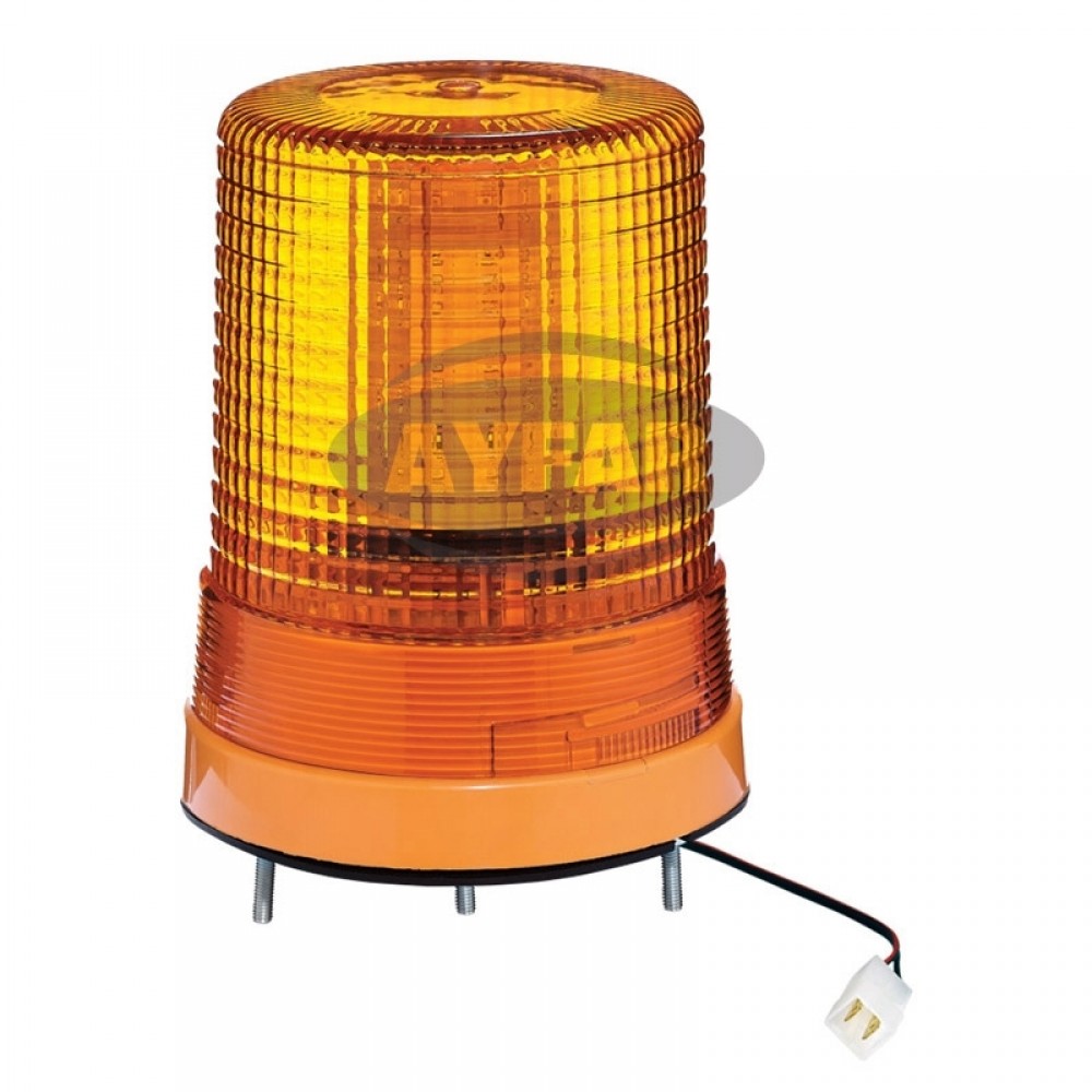 TR512 - 6 DÖNER TRAFİK İKAZ LAMBA LED TİPİ SARI